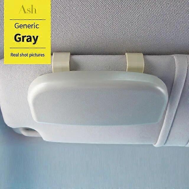 Auton sisustus Autolasit Kotelo Clip Aurinkolasit Laatikko ABS Materiaali Auton sisustustarvikkeet Lasien pidike Auton aurinkolasien pidike