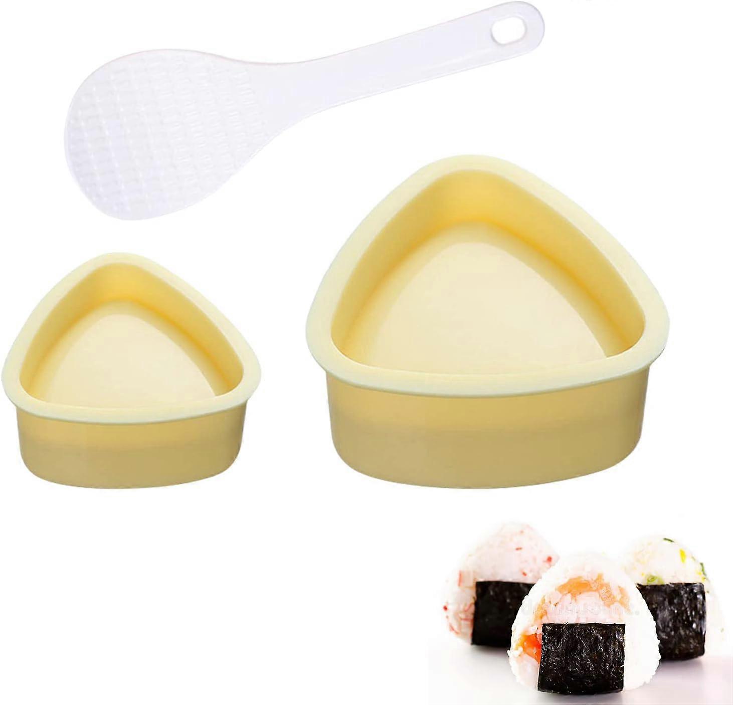 3 PcsTriangular Sushi Mold,Onigiri Rice Ball Mold,Sushi Mold,Rice Ball Bento Mold,Onigiri Maker,Triangle Sushi Onigiri Mold,Sushi Onigiri Mold,DIY Kit