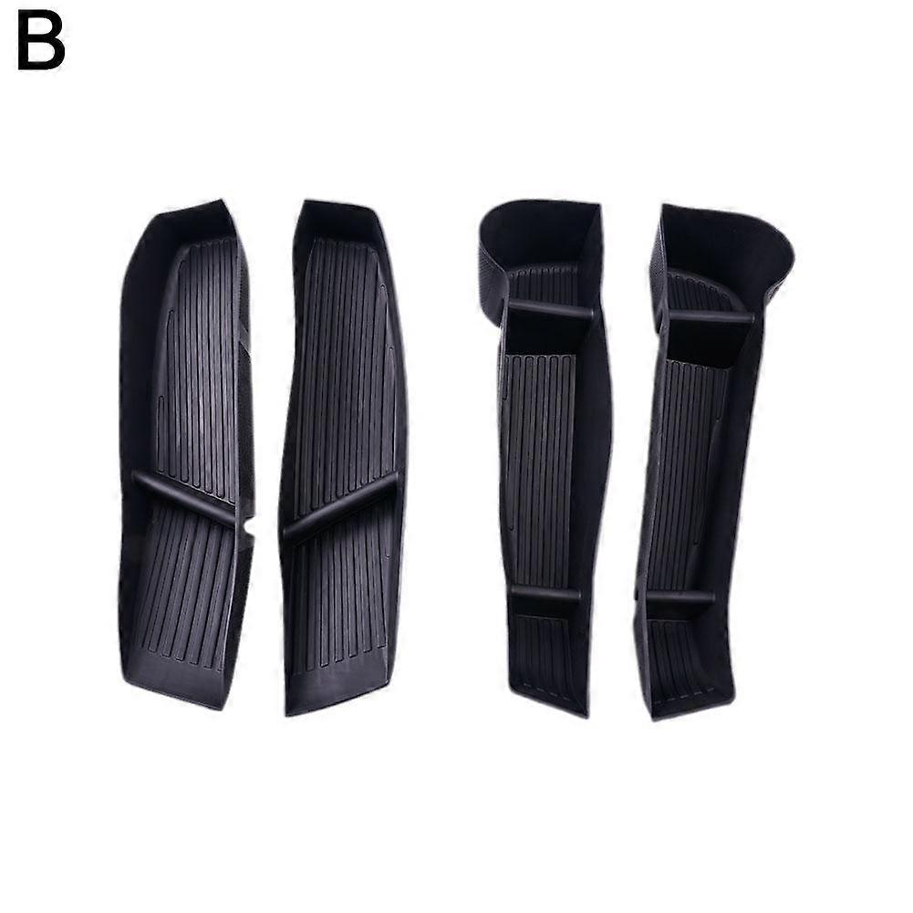Car Door Side Storage Box For Tesla Model 3 Model Y Interior Door Handle Armrest Tray Organizer Car Accessory DecorationMotor Vehicle Frame & Body Par