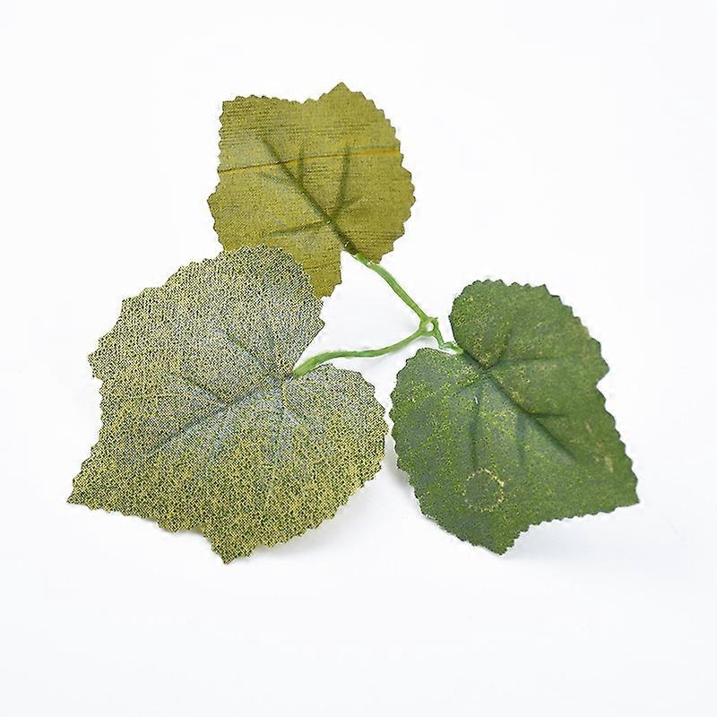 100PC Silk Maple Leaf Wedding Artificial Plants for Home Decoration Diy Christmas Decorative Wreaths Bride Brooch Scrapbooking