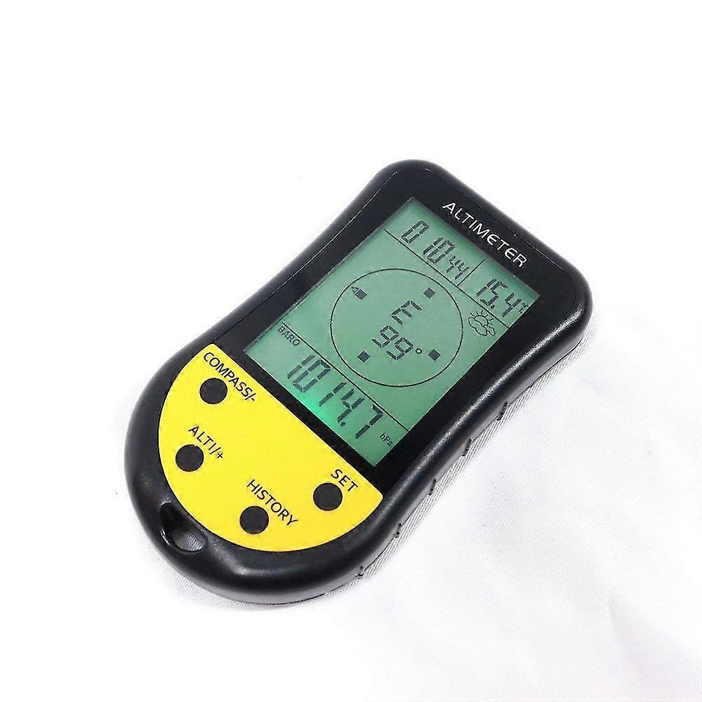 Altimtre lectronique, thermomtre Thermomtre de Navigation lectronique Boussole GPS Baromtre de prvision mto avec rtroclairage LED Compteur Multifo