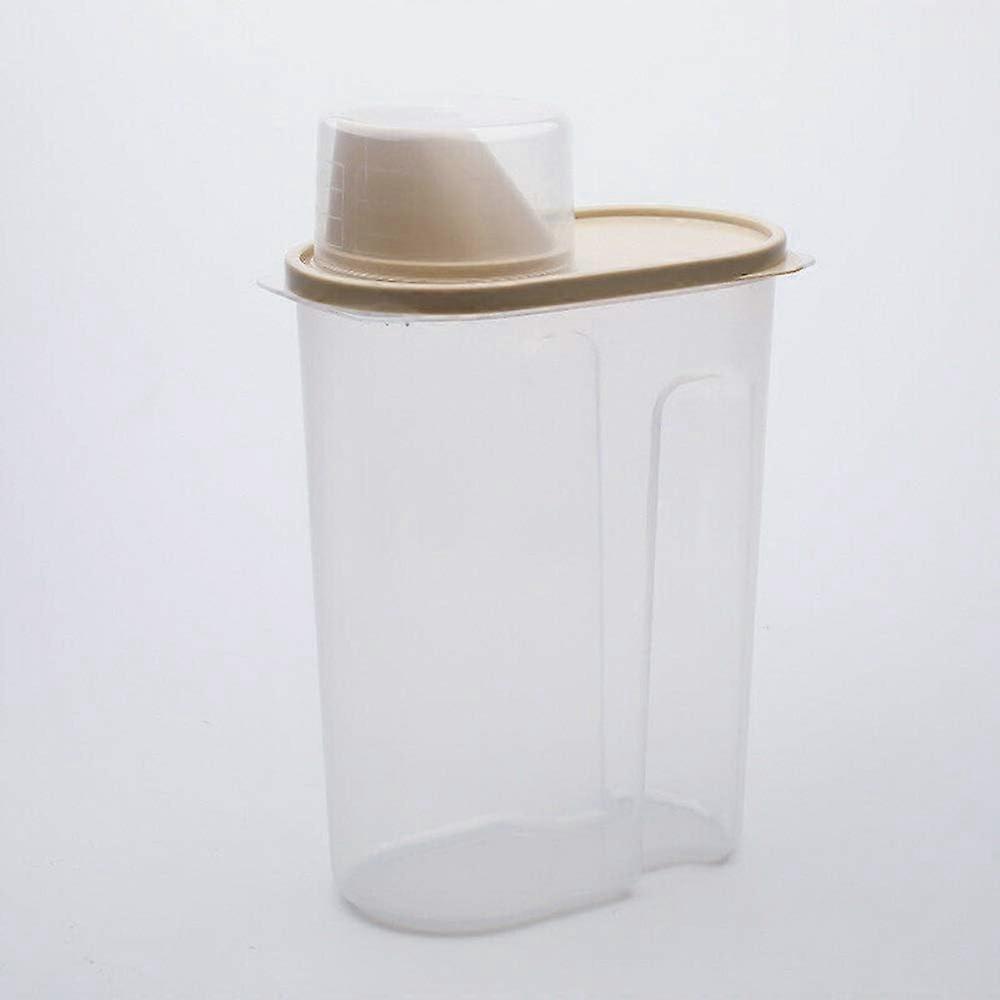 Kitchen Storage Box For Cereals Beige