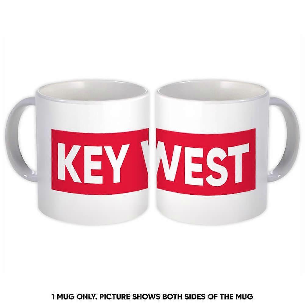 Gift Mug: Key West Florida Red