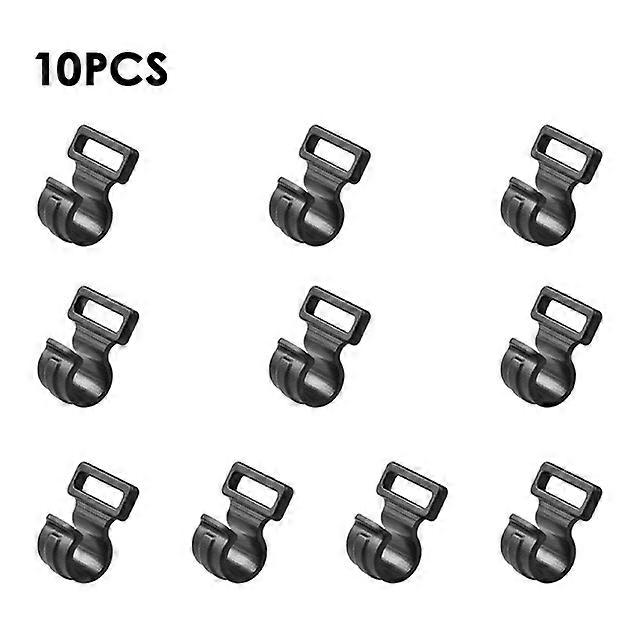 10Pcs/lot Installed Tent Hooks Camping Caravan Awning Wind Rope Clip Tent Clip Windproof Clips Betterlifefg