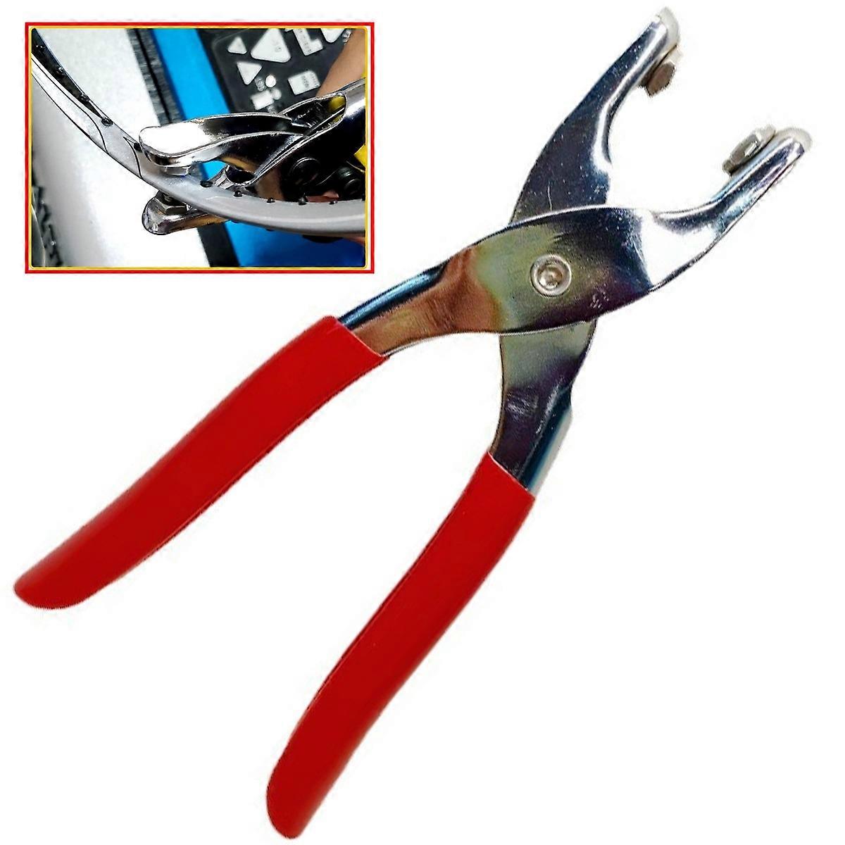 Thread cutter tool Cold Press Plier for Badminton Racket Grommet Clamp Pull Pipe Pressure Tool Racket Threading Pincer Forceps