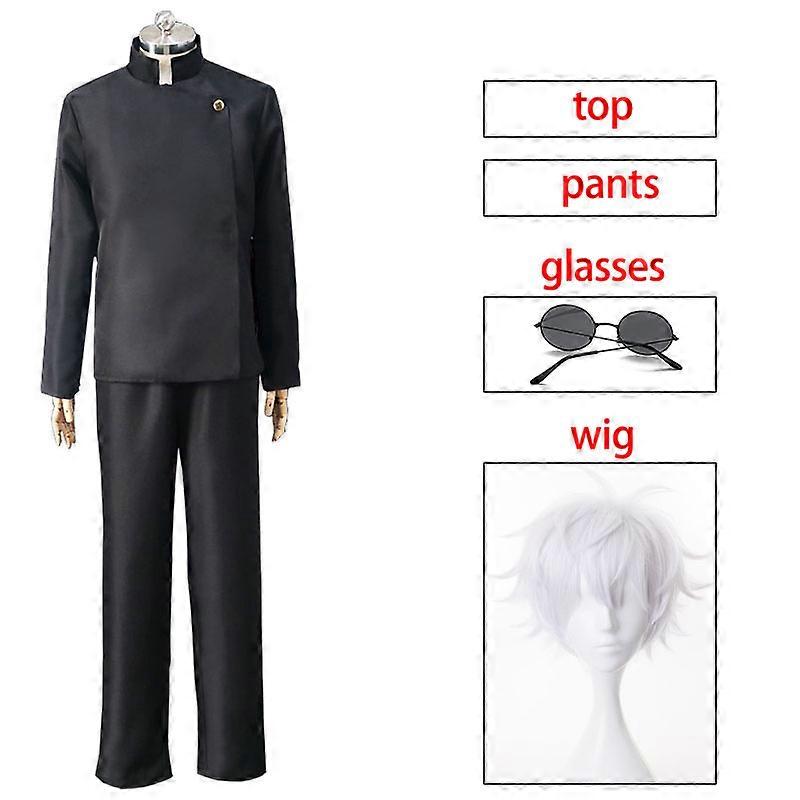Minion Halloween Kostüm Set – Inkl. Mütze, Brille, Handschuhe, Hosenträger & Knöpfe, Für Damen, Herren & Kinder