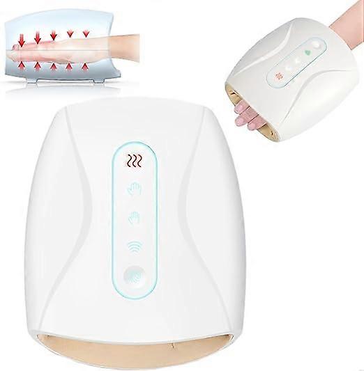 Intelligent Hand Massager, Hand Massager with Heat and Compression, Electric Hand Massager Machine Cordless,for home