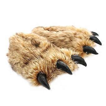1 Pair Of Claw Paws Slippers Unisex Home Slippers NEW