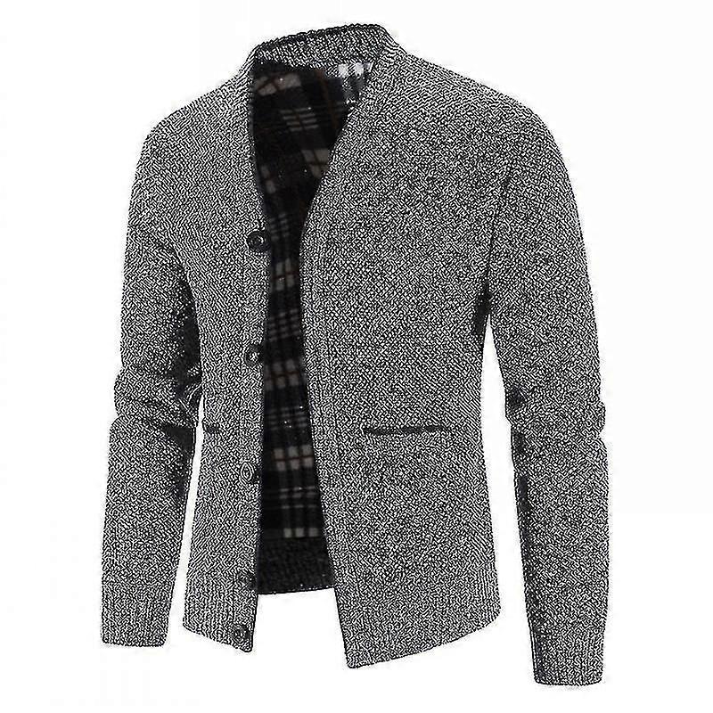 Mens Knit Button Up Cardigan