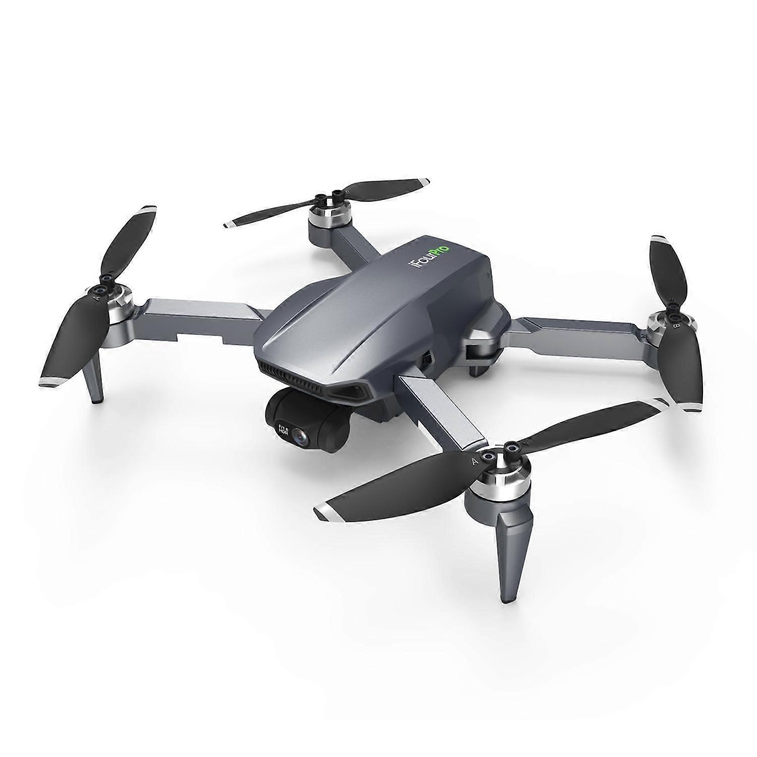 iCAMERA4 PRO RC Drone with EIS 4K FHD Camera 3-Axis Gimbal 5G GPS FPV Black