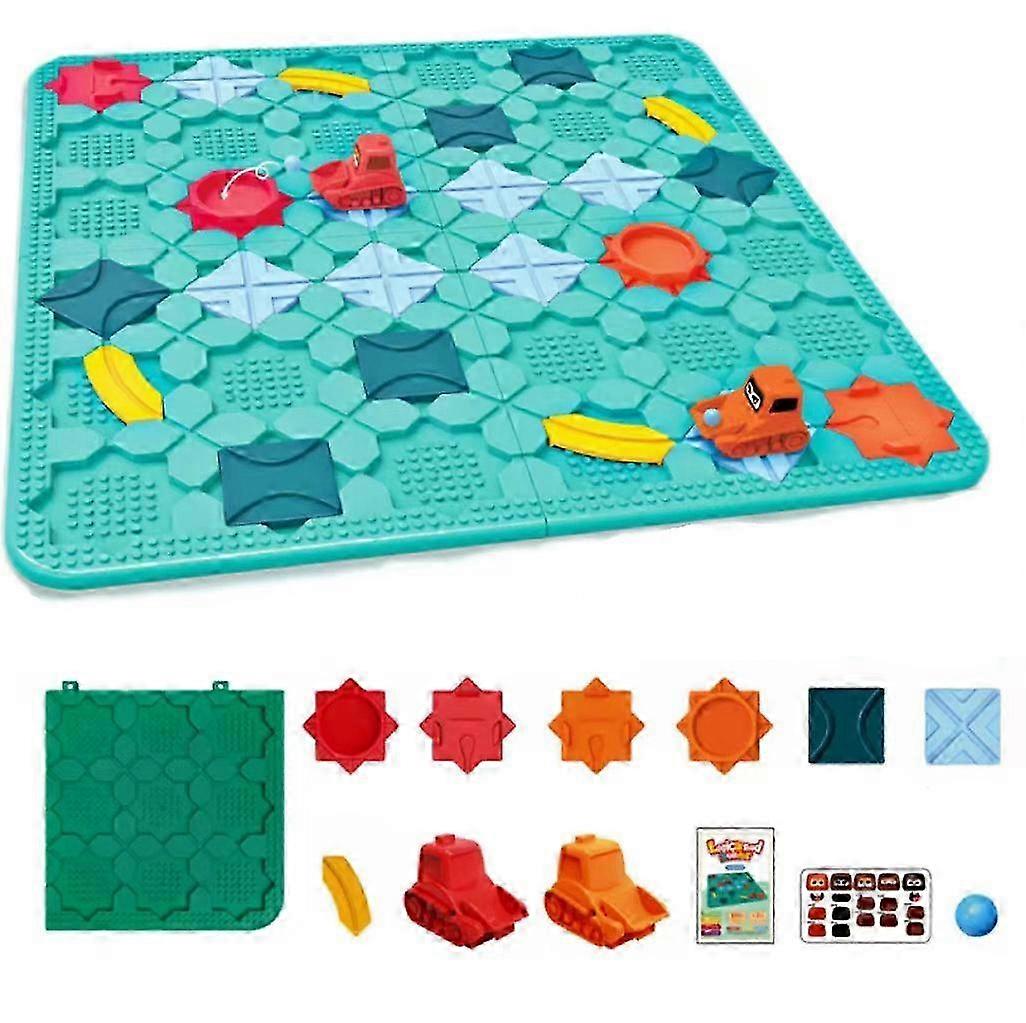 Logical Road Builder Game Road Building Maze Puzzle Set Enfants Jouet éducatif