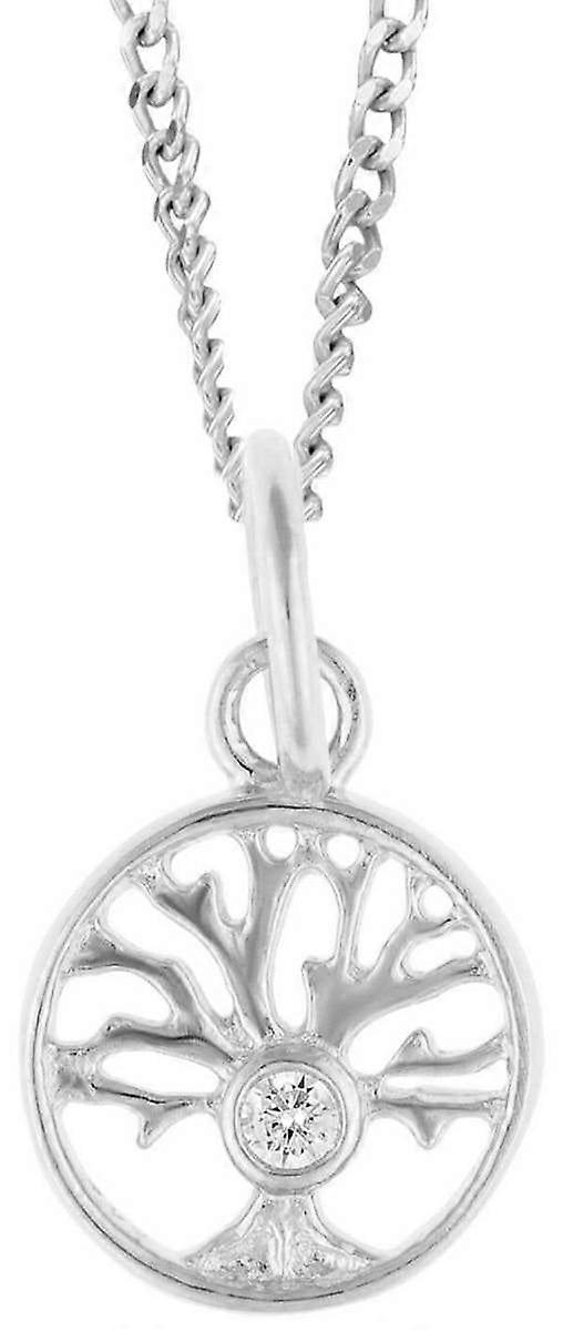 Beginnings Tree of Life Charm Pendant - Silver