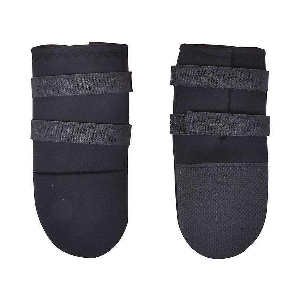 2pcs Dog Boots Shoes for Different Size Dogs with One Adjustable Straps AntiSlip Sole M