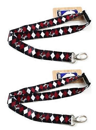 Miami Heat NBA Argyle Lanyard 2 Pack