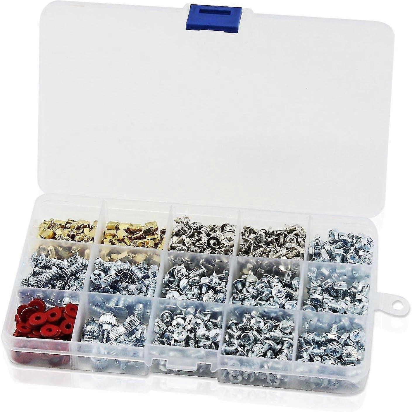 620pcsPan Head Screws For Computer/pc Repair - Diy Kit