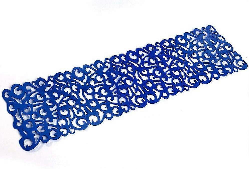 Rectangle Shape Table Mat 7 Colors Felt Tablecloth Runner Placemats Table Mats Hollow Dining Cloth