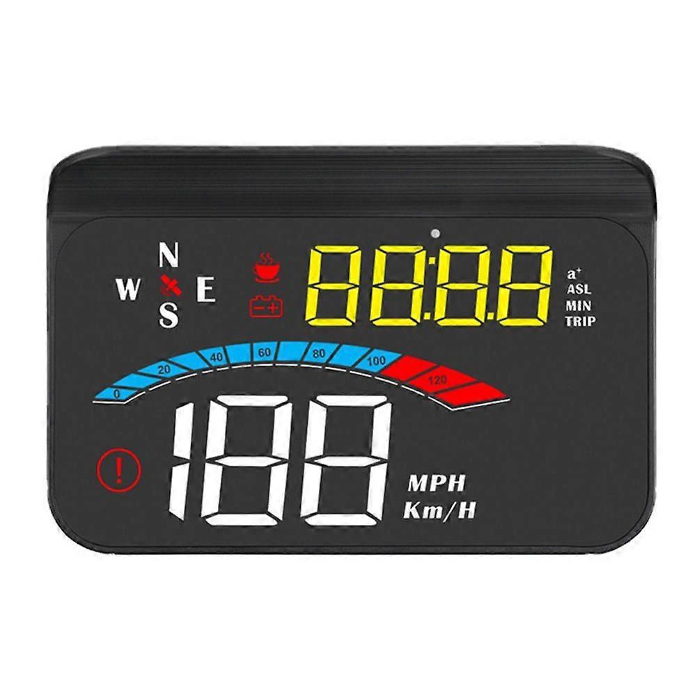 Universale OBD Auto Tachimetro HUD Parabrezza Proiettore LED Digitale Auto -UP Display GPS con Velocità W