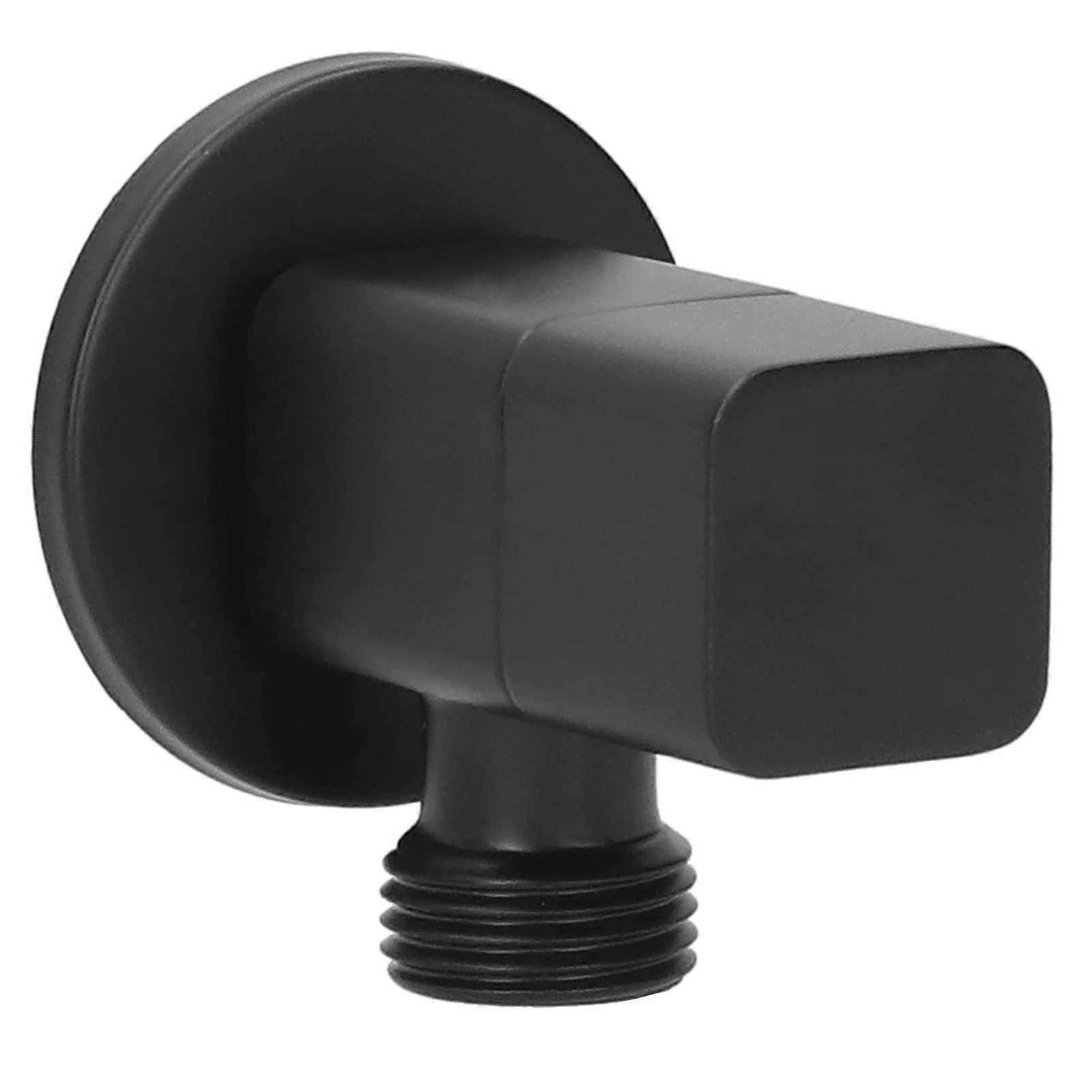 Black Angle Valve Mixer for Bathroom or Toilet