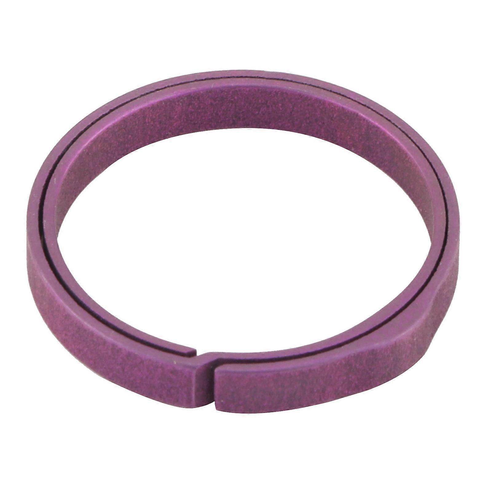 20mm Titanium Alloy Key Ring, Side-Pushing Keychain Accessory