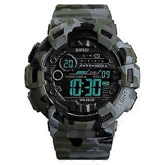 Skmei 1472 Outdoor Waterdicht Lichtgevend Sporthorloge Camouflage