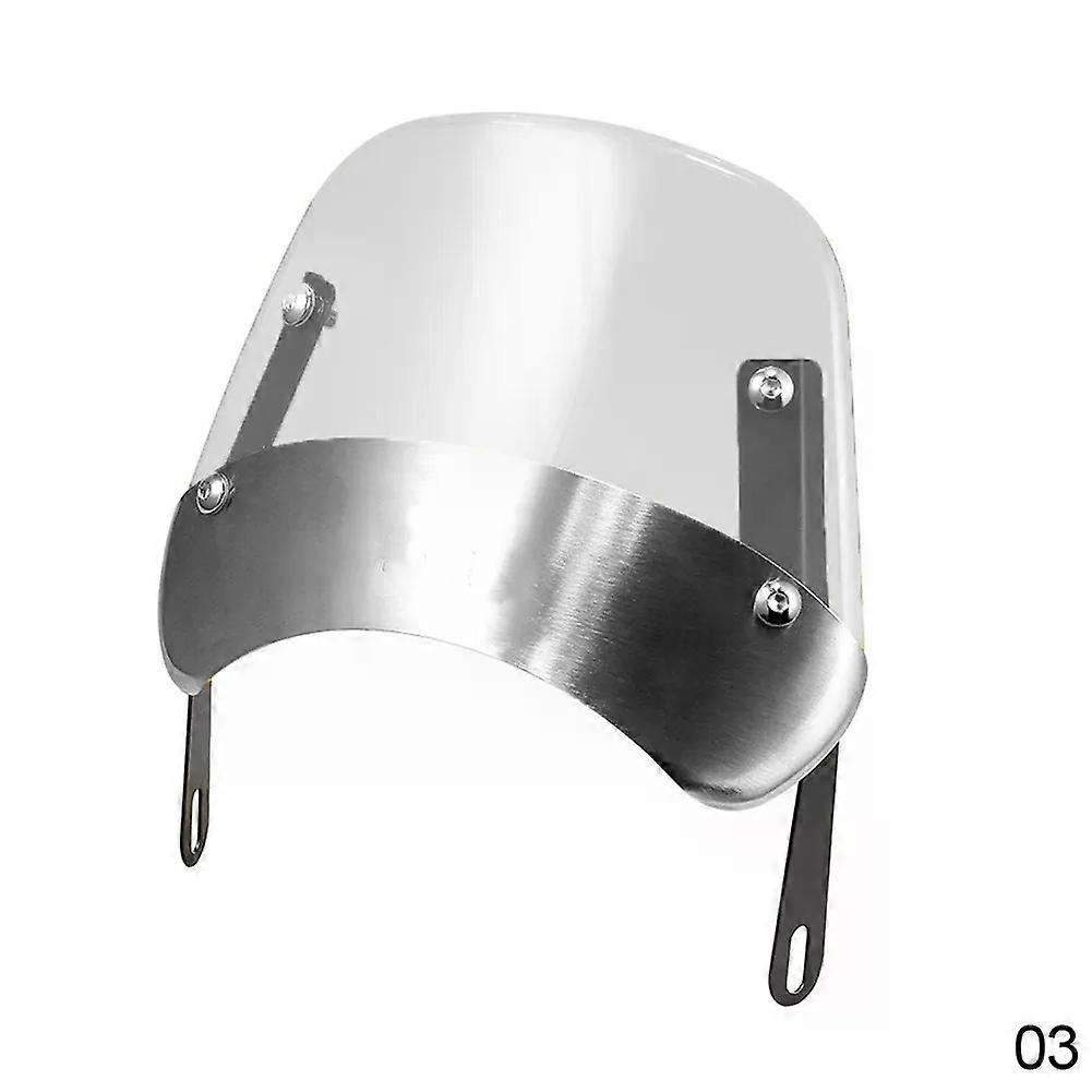 4colors Motorcycle Windshield Wind Deflector Windscreen Universal compatible for    Suzuki 6.5"-9.45" Headlight MAXP