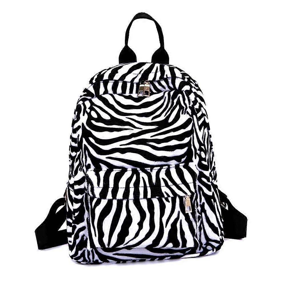 Fashion Plush Backpack Extra Large Storage Space Student Backpack