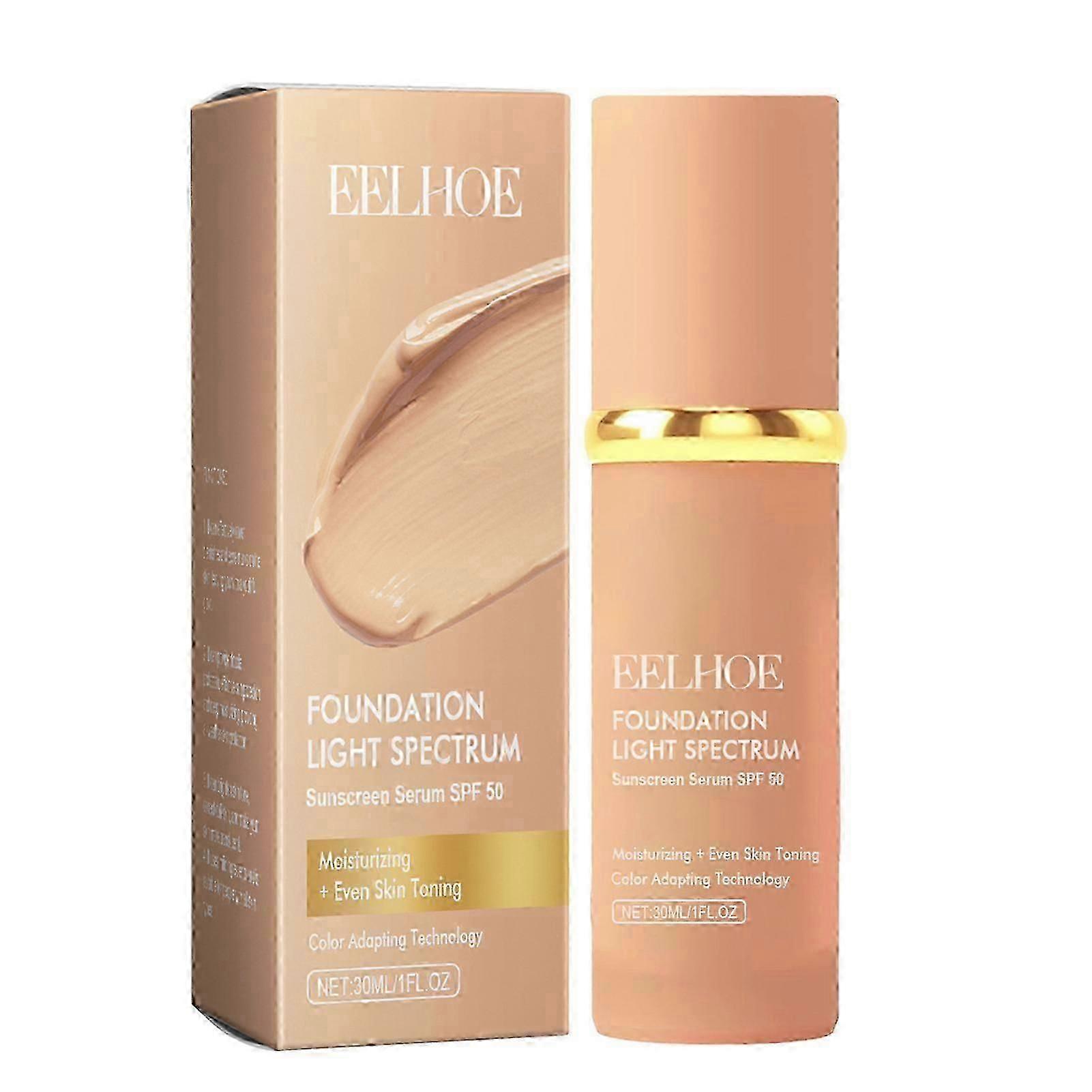 Exquisite4 In 1 Spectrums Biomimic-foundation Flaw-less Coverage-foundation Hydrating Lasting Makeup