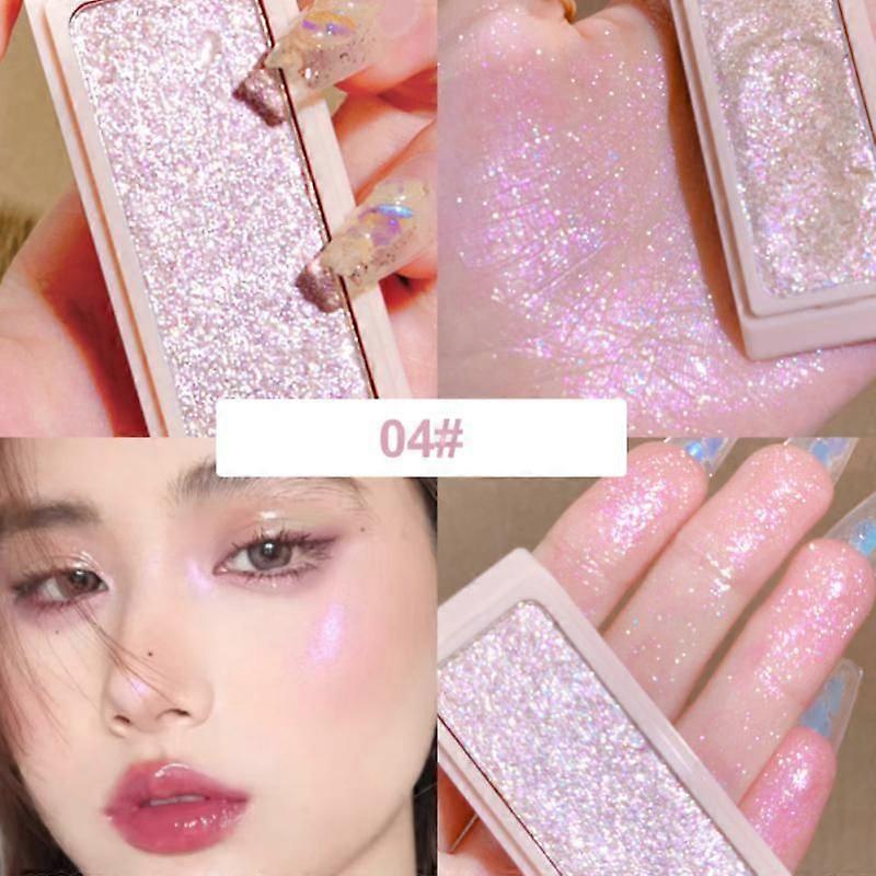 3 in 1 Highlighter Contour Palette Bronzer Face Contour Shimmer High Gloss Blusher