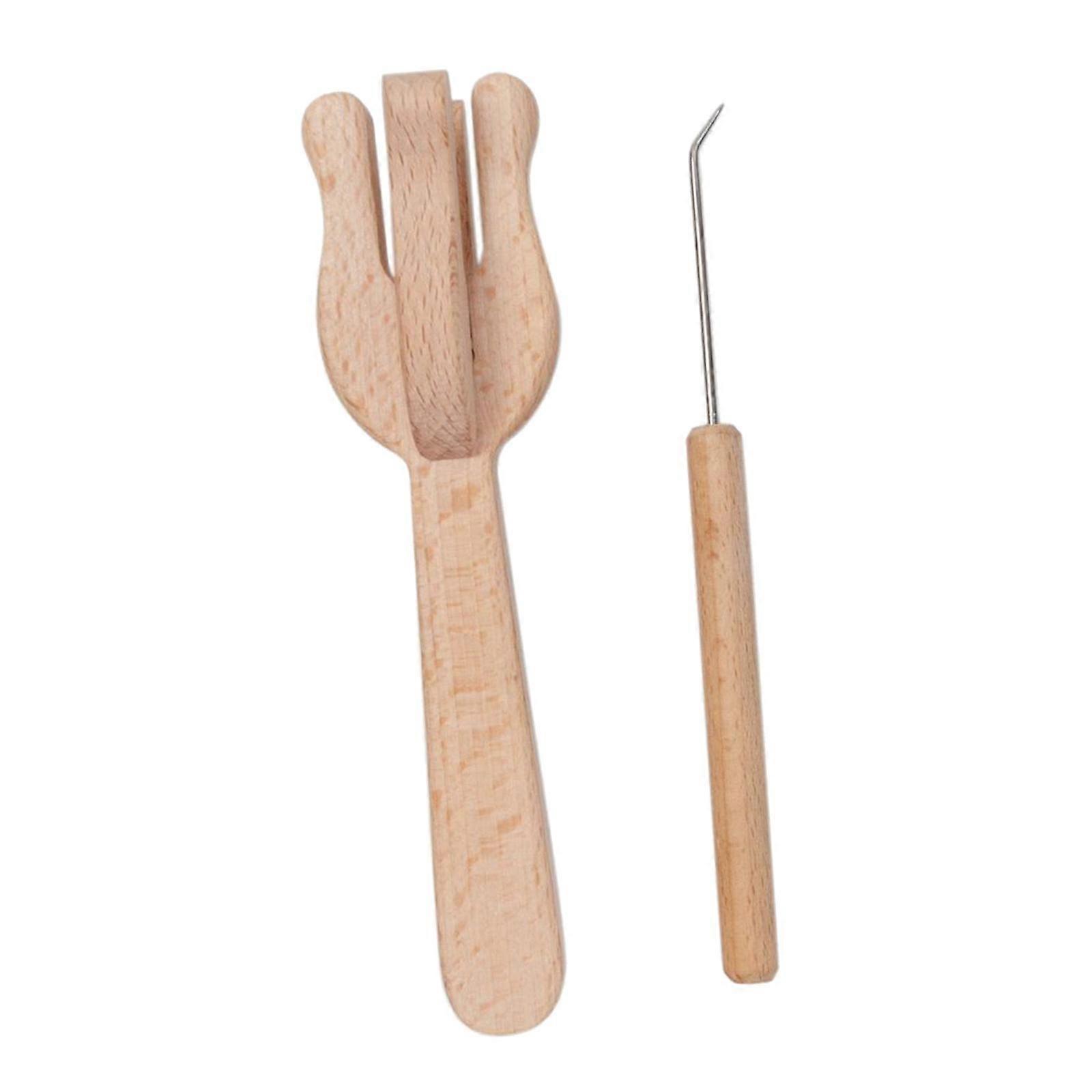 Knitting Fork Braiding Tool Fork Braider Handmade Knitting for Crocheters
