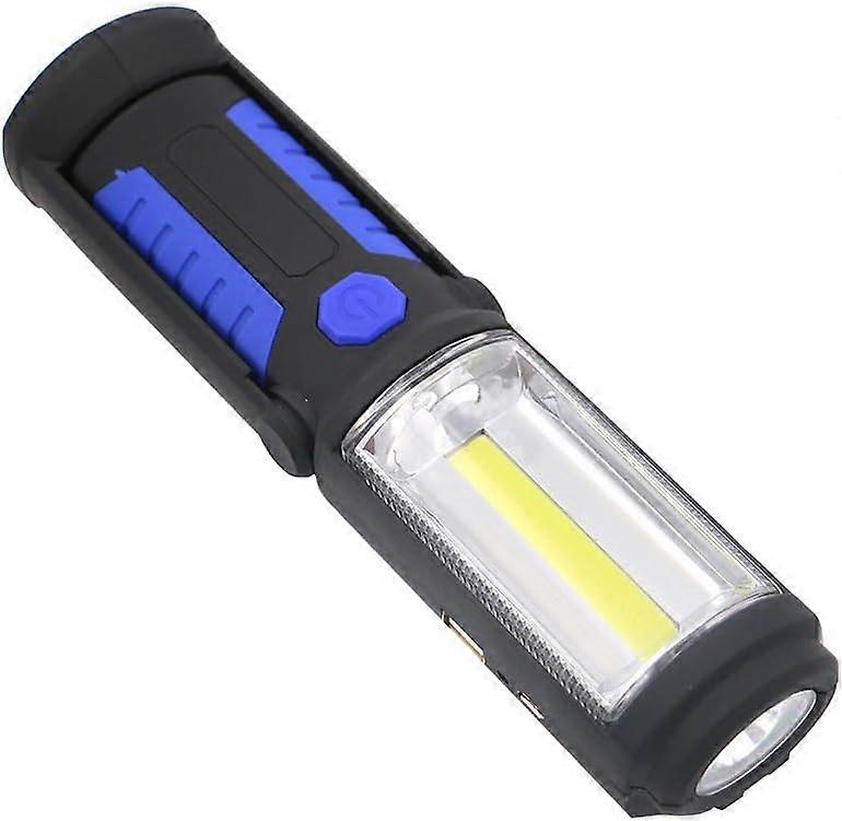 Versatile Work Light With Magnetic Attachment And 180-Degree Bracket Rotation, Rechargeable And Compact, Ideal For Outdoor Activities Or Home Repairs