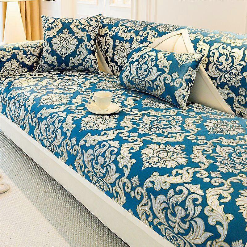 Sofa Cushion Four Seasons Universal Light Luxury Wind Backrest Towel Modern Cushion Sofa Cover Cover Cloth Seat Cushion