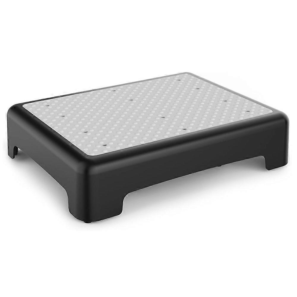 Non-Slip Step Stool for Kids, Elderly, and People with Low Mobility, Large Surface Portable Half Step Stool for Indoor and Outdoor Use