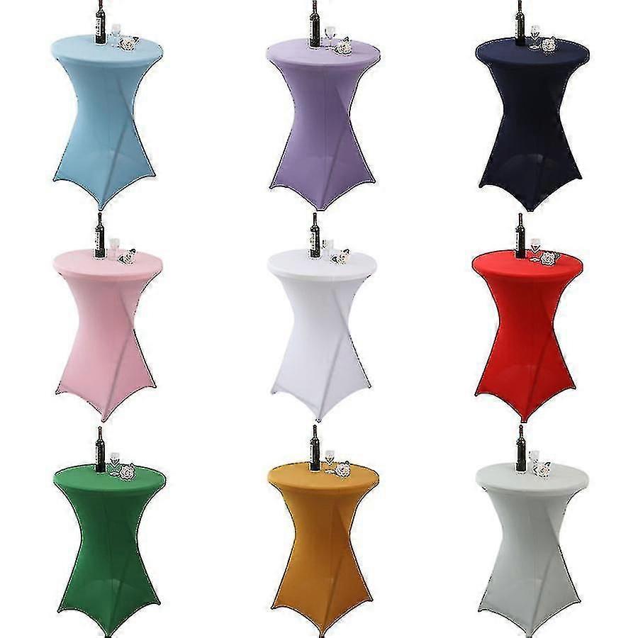 Cocktail Table Covers Stretch Spandex Cocktail Table Cover Cloth For Wedding, Banquet And Party