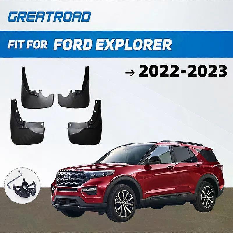 Car Mud Flaps For  Ford Explorer 2022-2023  Mudflaps Splash Guards Mud Flap Mudguards