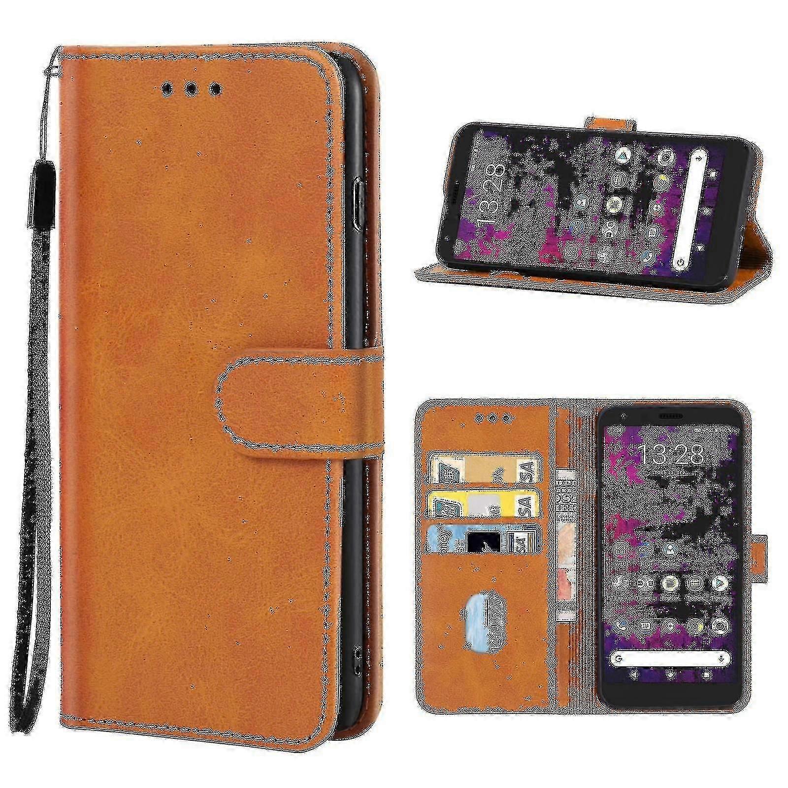 Leather Case For Cat S62 Pro