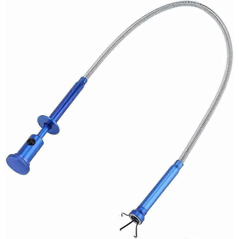 Magnetic Finger Pick Up Tool Multi-Function Flexible Four-Claw Pick-Up Tool (Magnet + 4 Claws + LED Light)