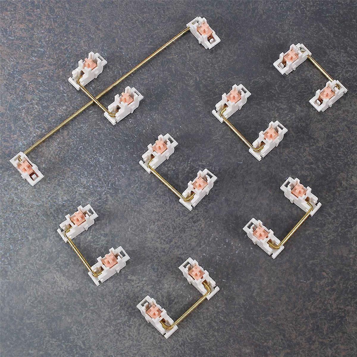 Gold Plated Plate Mounted Stabilizer for Custom Mechanical (1+7)