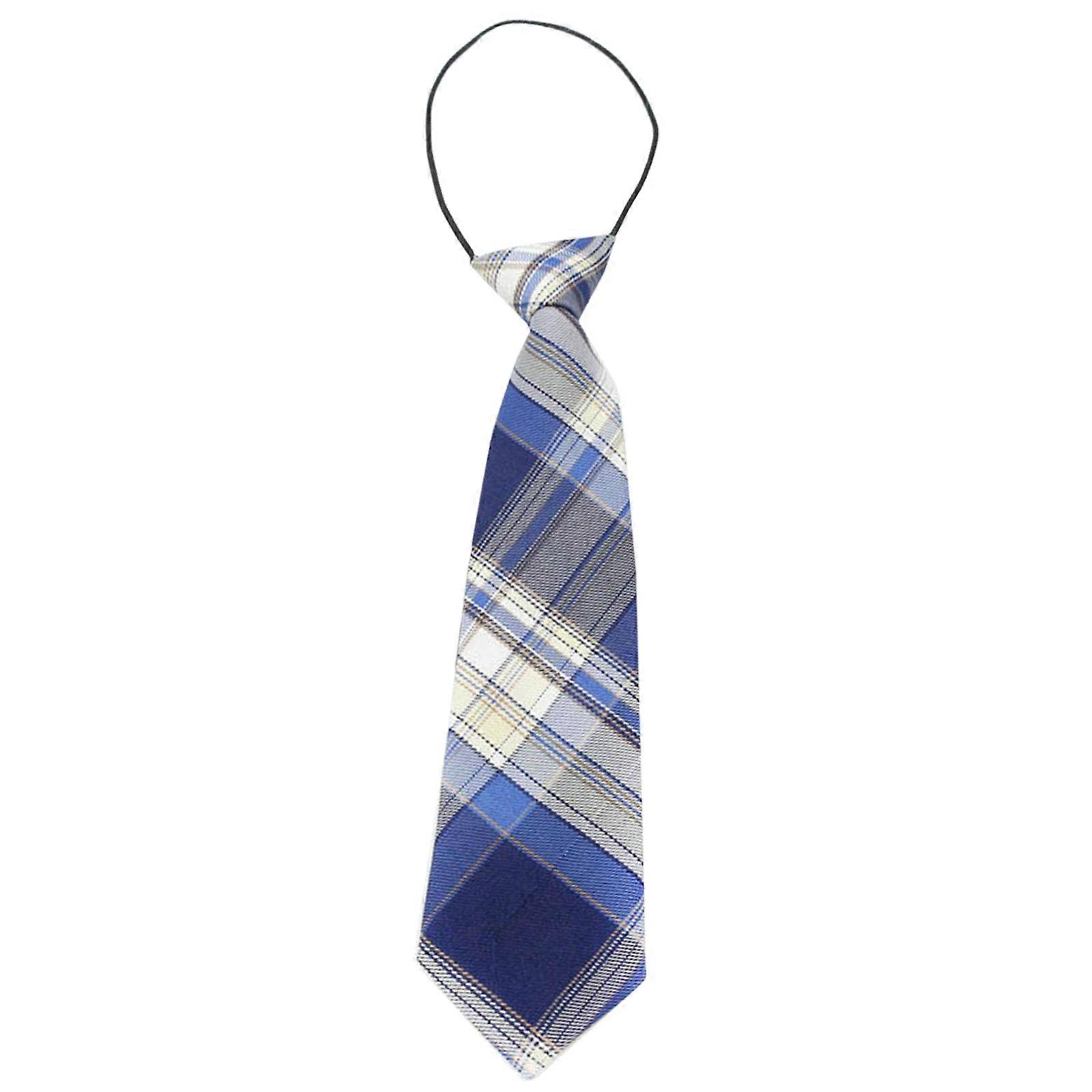 Femmes Mode Plaid Cravate Cravate École Etudiant Pré-Noué Sangle Élastique Ajustable Cravate Pour Graduation Cosplay Uniformes 4