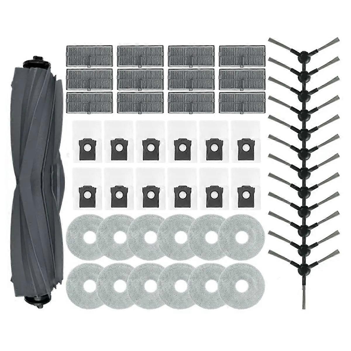 For L10s Pro Ultra Heat Main Side Brush Filter Mop Dust Bag