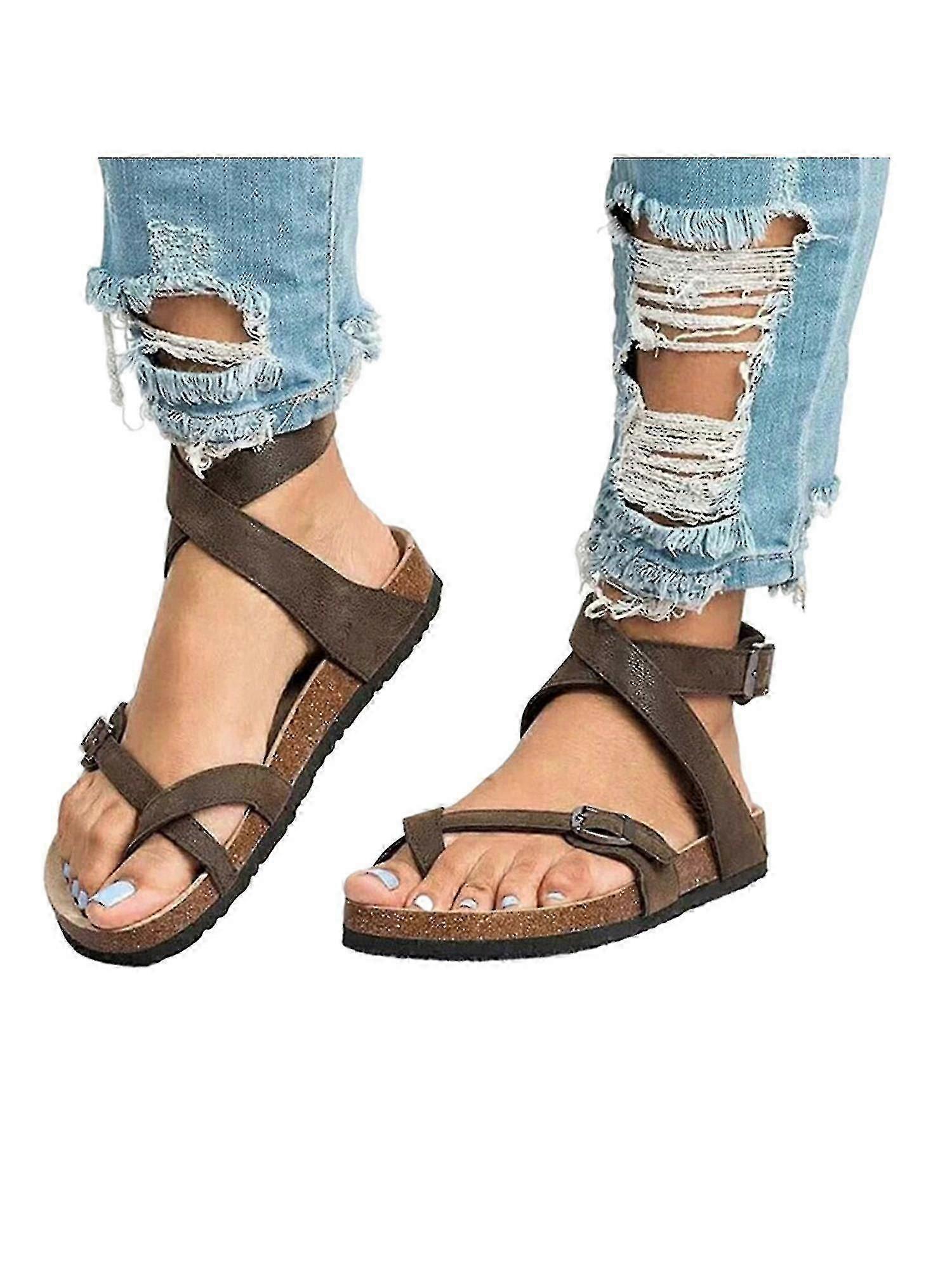 Ladies Comfortable Sandals Simple And Healthy Work Shoes