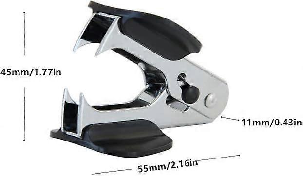 Black quick stapler staple remover staple remover manual stapler black