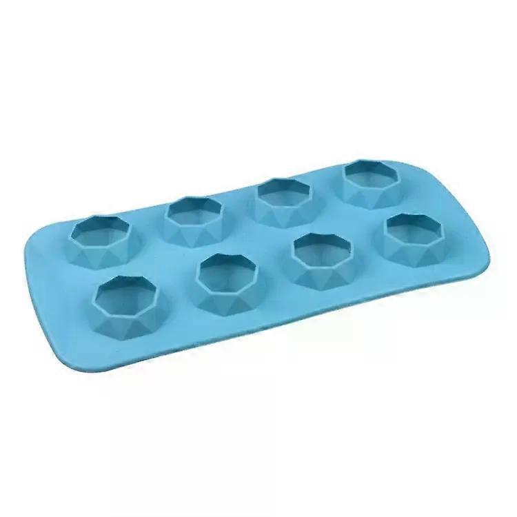 Silicone Ice Tray Mold-2 PCS DIY Brick Design,(Blue)