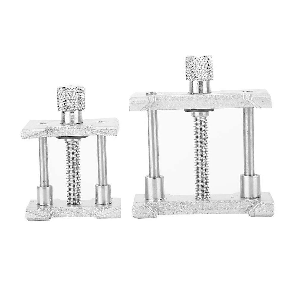 2 Pcs Universal Watch Movement Fixing Pliers Watchmaker Repair Tool