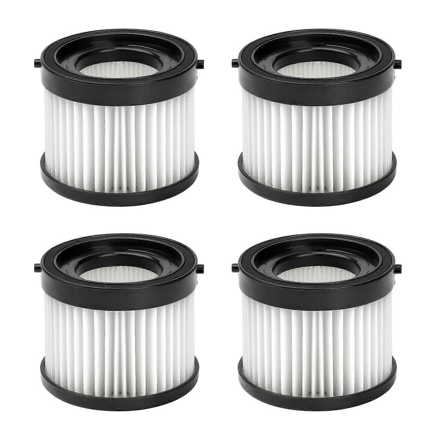 4 Pack Vacuum Filter Replacement Compatible with Milwaukee 49-90-0160, 0882-20 M18 Compact Vacuum Wet Dry Cartridge Filters Washable and Reusable