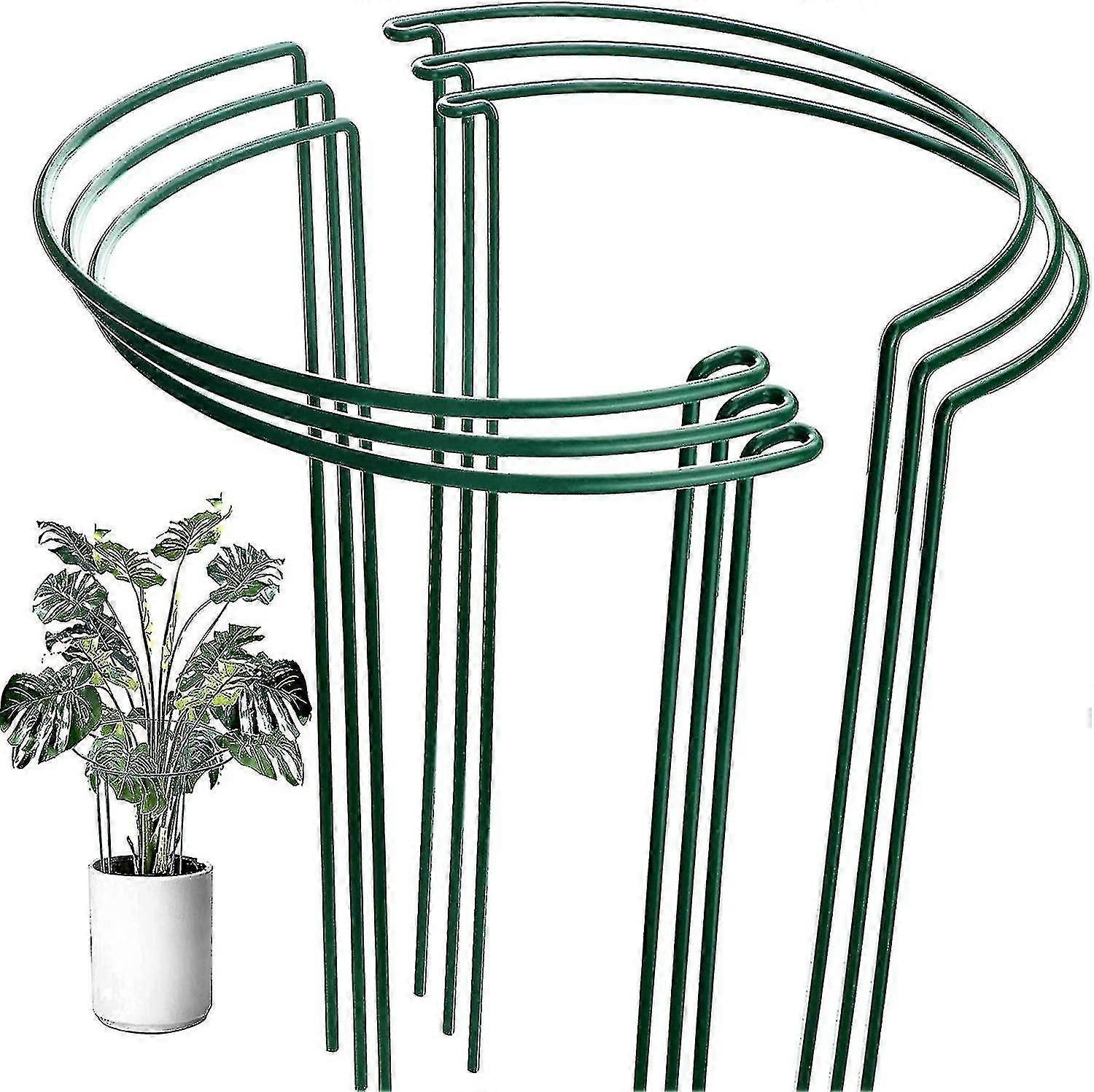 Plant Support Stake Cage Garden Peony Support Frame Plant Support Ring