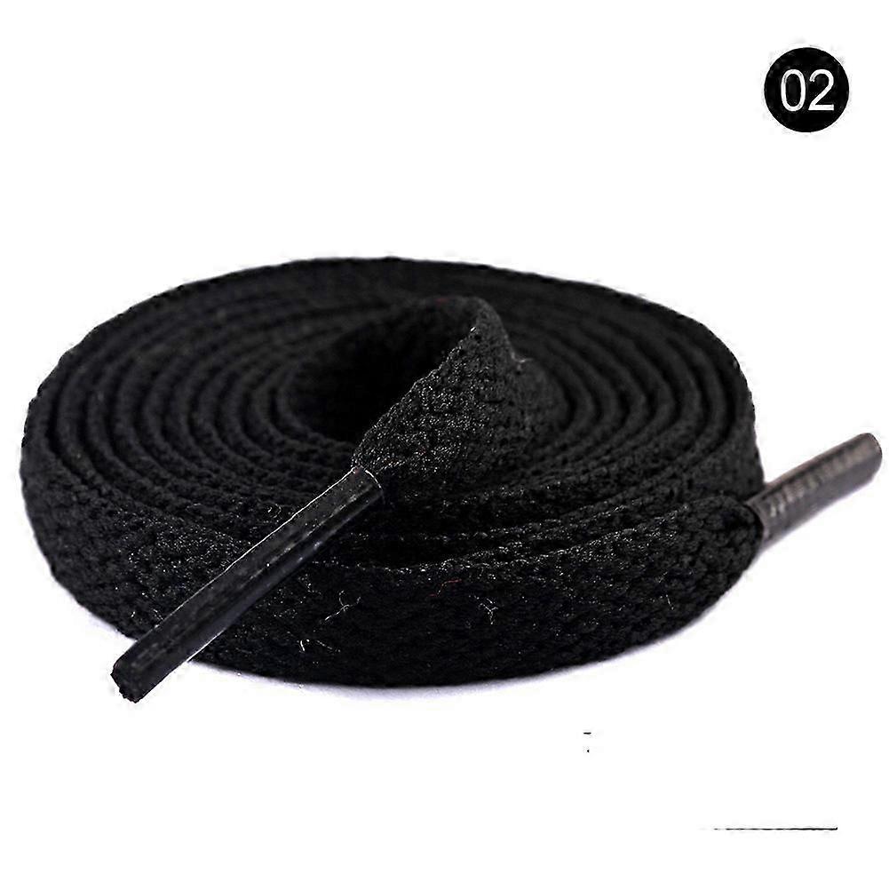 5 Pairs Of Flat Shoe Laces Sneaker Laces 8mm Polyester Flat Colorful Shoe Laces