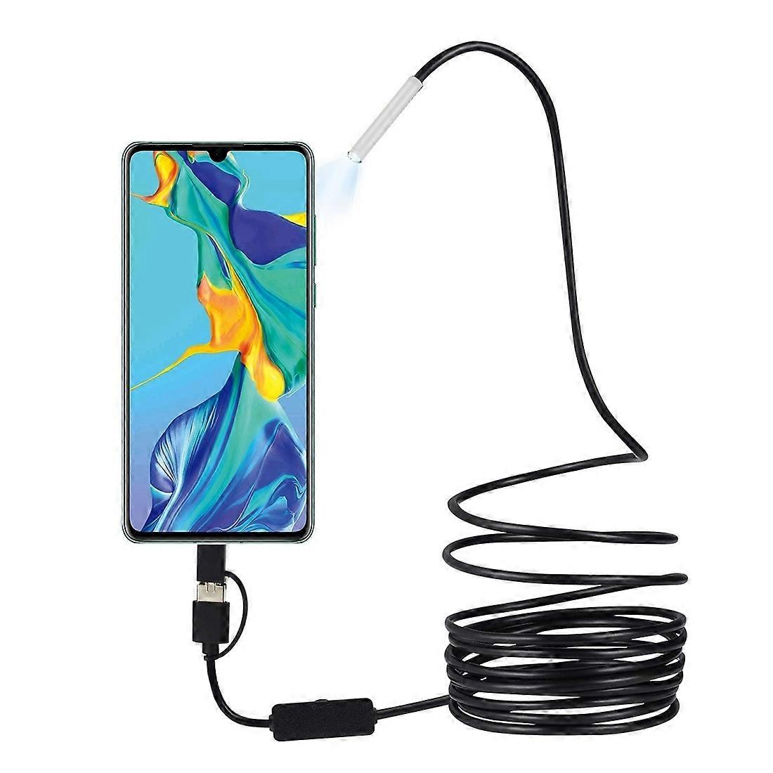 inskam107 3.9mm Digital Endoscope, Length:1m Hard Cable 1m Hard Cable