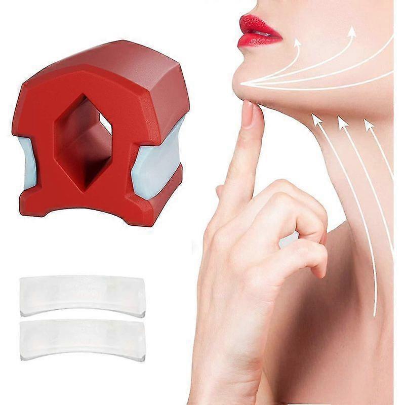 Jaw Exerciser, Face And Neck Toning Exerciser, Double Chin Reducer, Face Slimmer, Jawline Exerciser, Slim And Tone Your Face