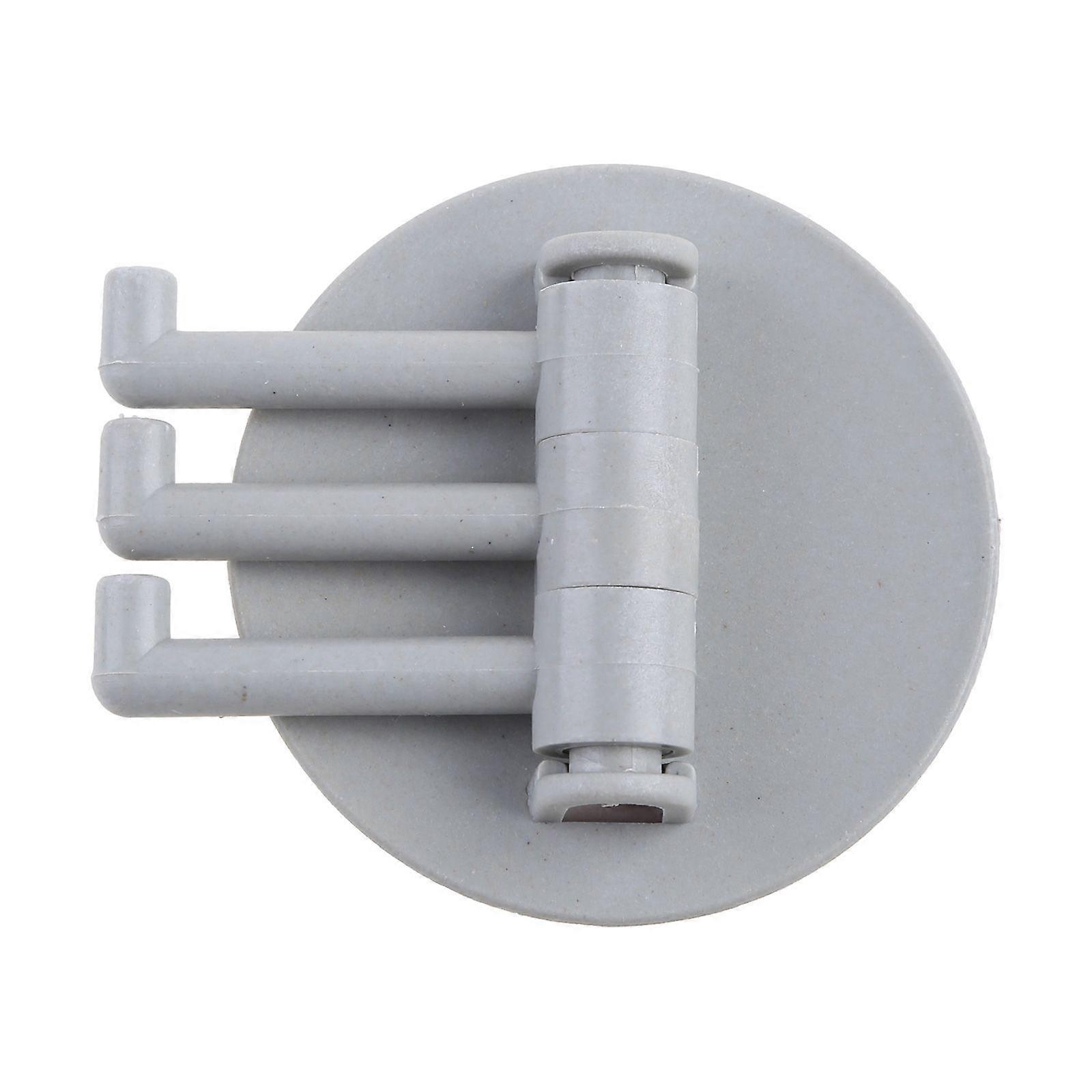 Rotating Adhesive Hooks Reusable Waterproof Bathroom Hook for Hanging Clothes