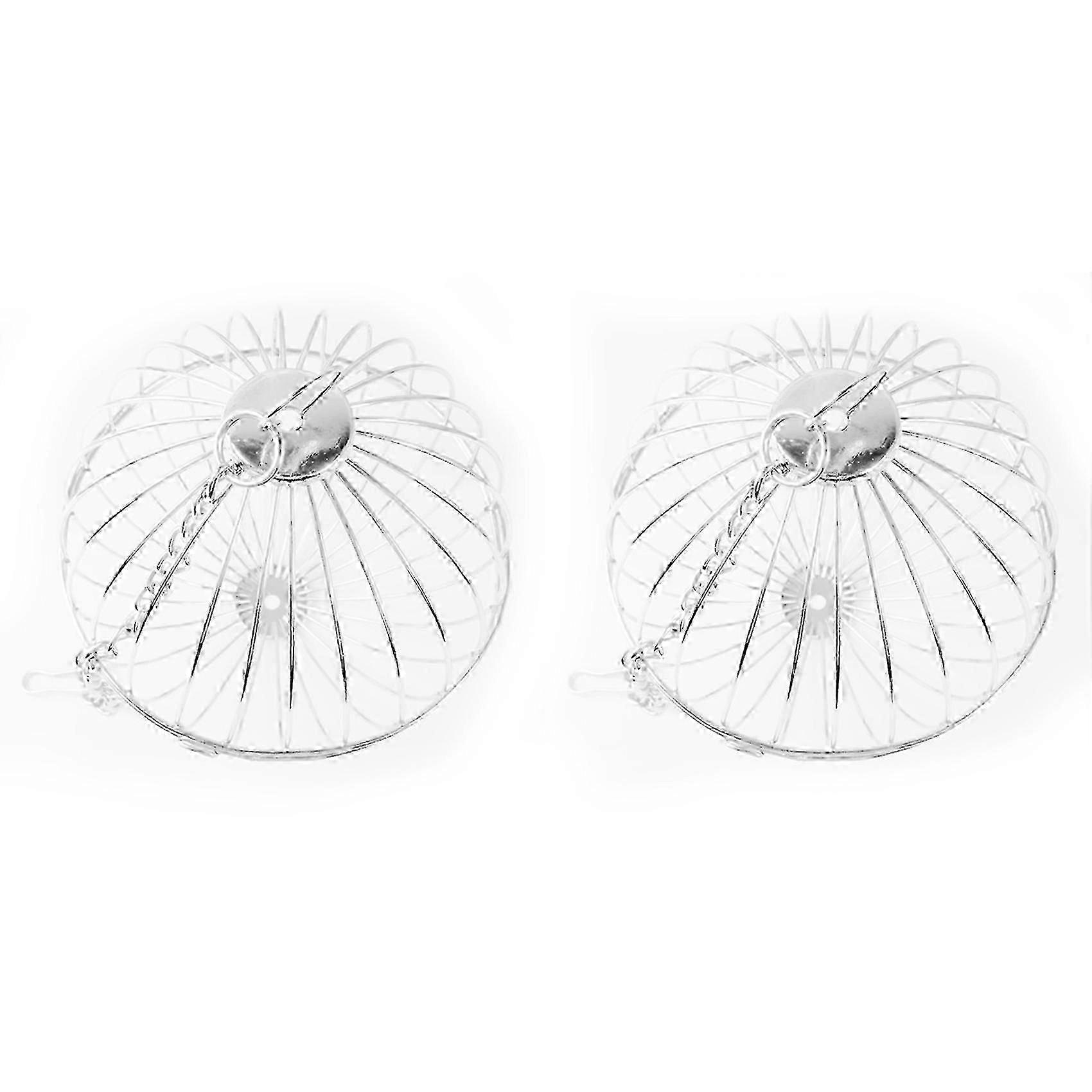 2X Manger Food Ball for Guinea Pig Hamster Rat Rabbit Fun